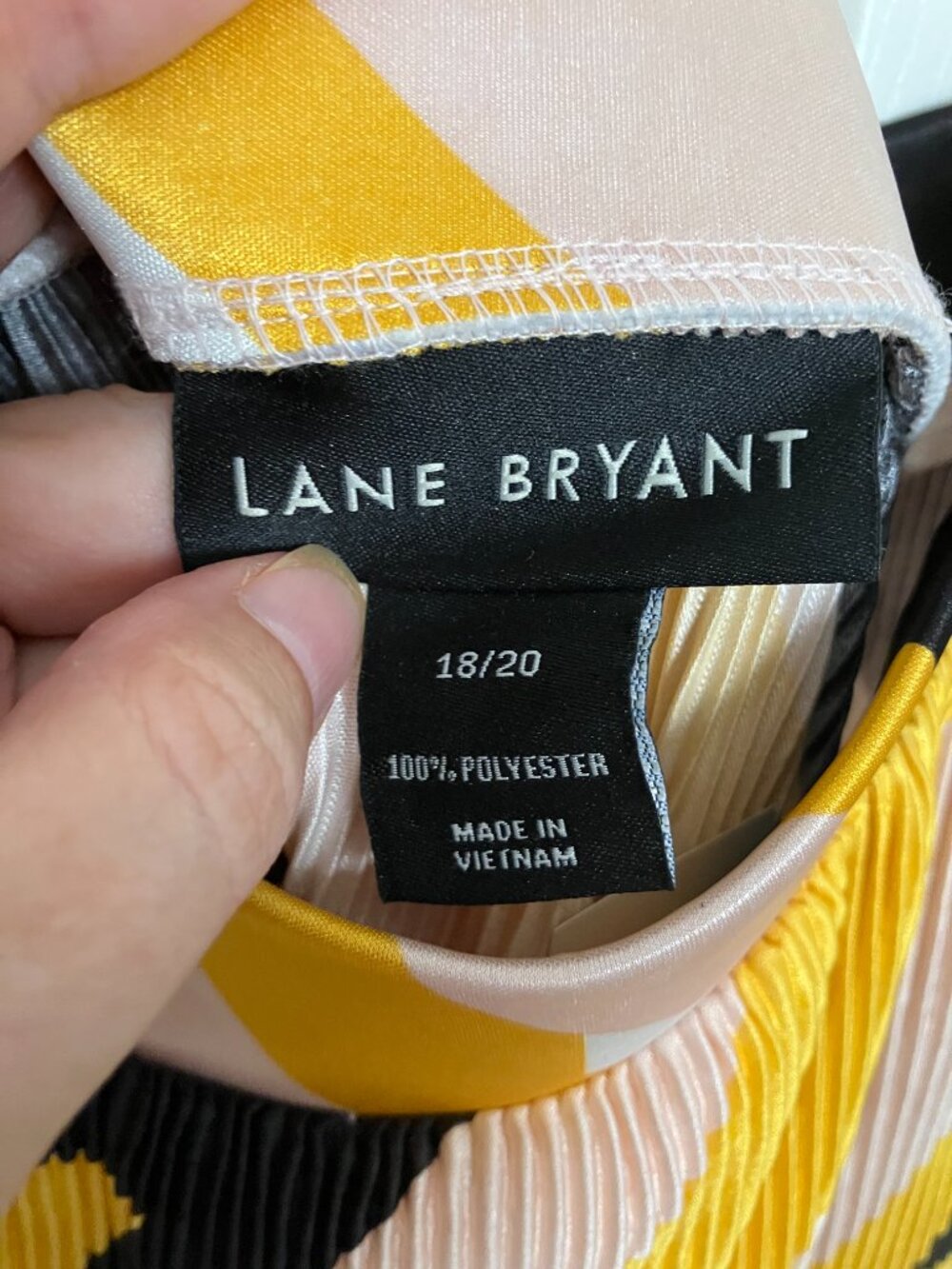 NEW W/ TAG: Lane Bryant Hi Low Pleated Flowy Skirt 18-20 - Picture 6 of 7